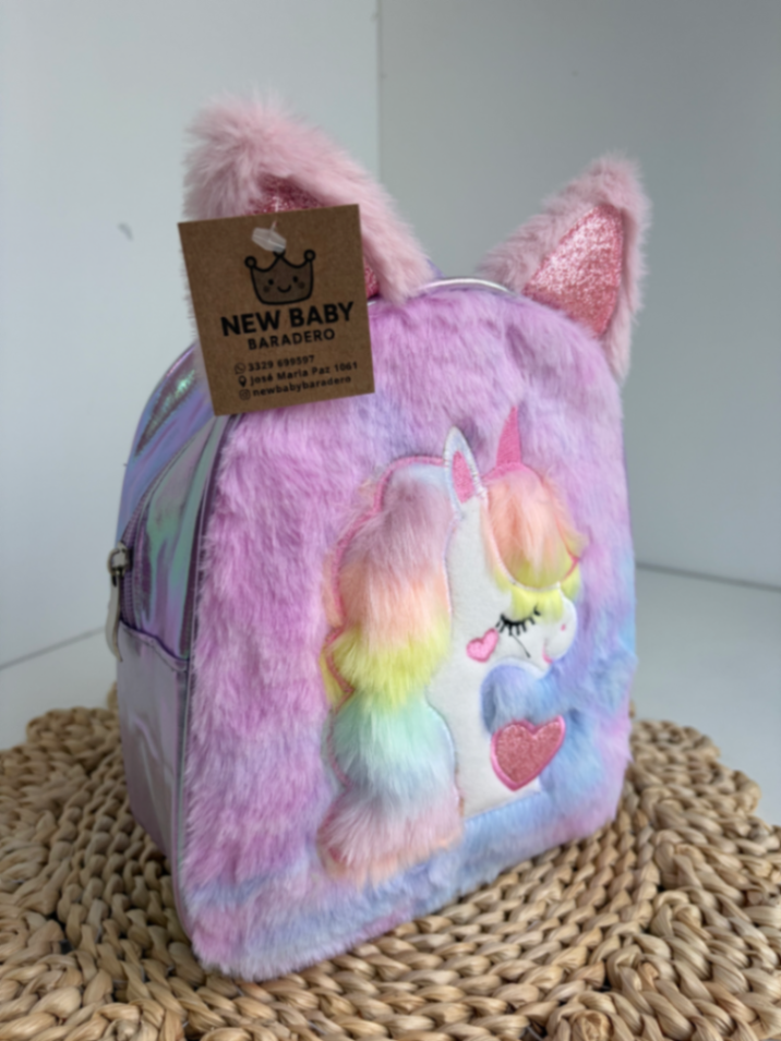 Mochila "Orejitas unicornio"