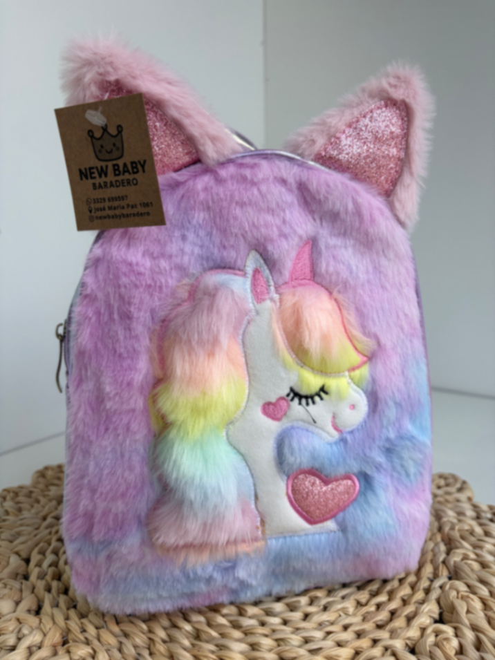 Mochila "Orejitas unicornio"