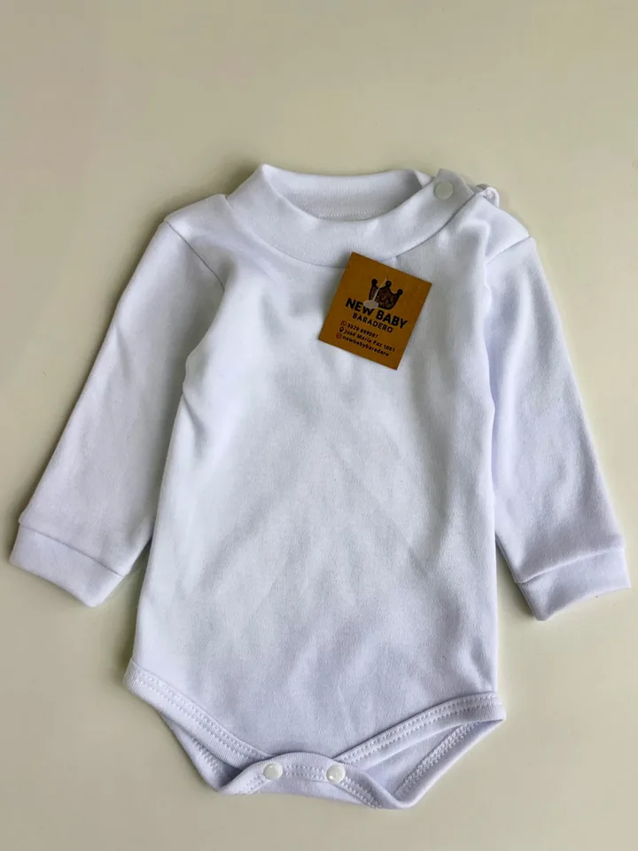 Body de algodón blanco