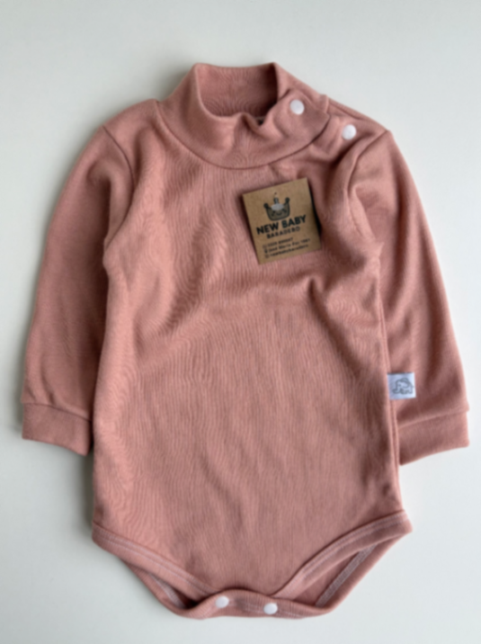 Body media polera de algodón/rosa nude
