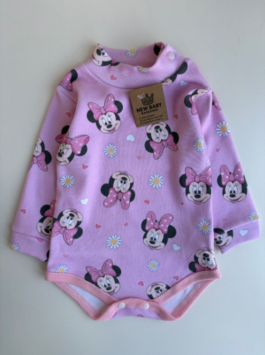 Body MInnie media polera de algodón