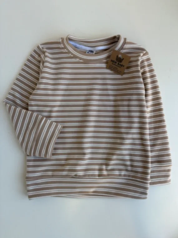 Buso darlo rayado beige
