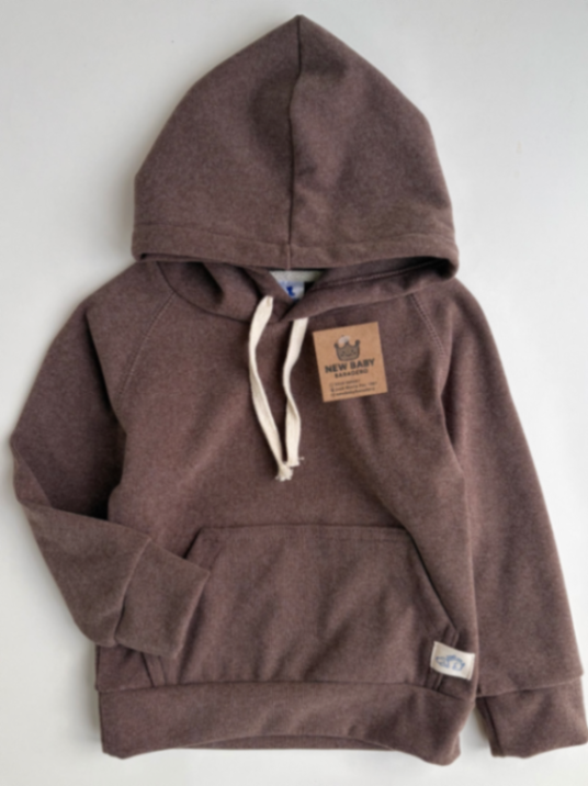 Buzo de darlon chocolate