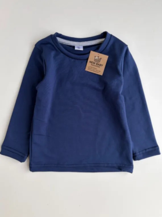 Camiseta azul térmica bebe