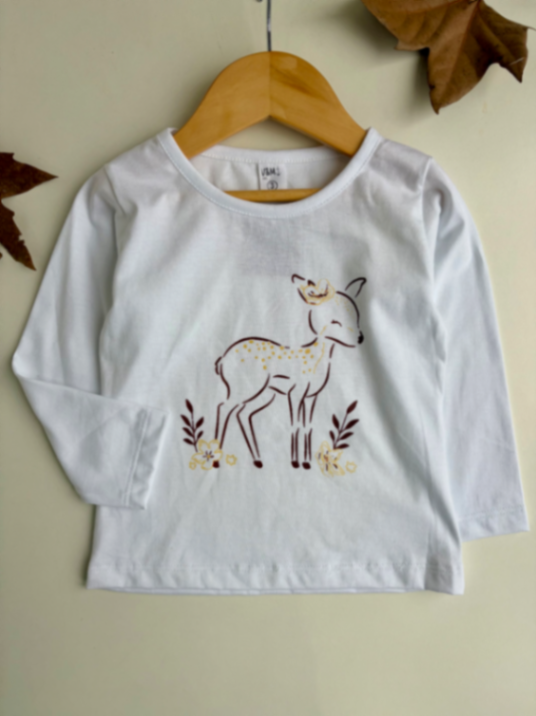 Camiseta Bambi blanca