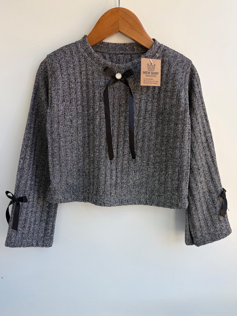 camiseta con brillo/gris