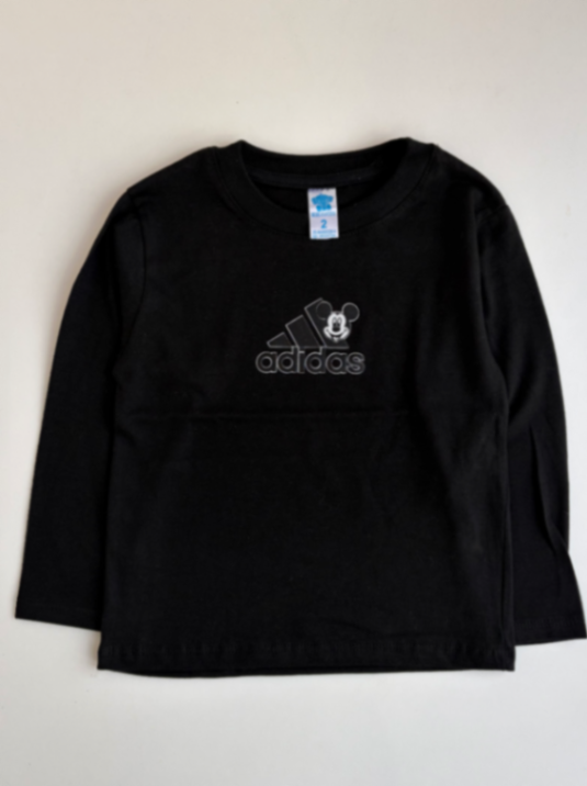 Camiseta de algodón Adidas-Mickey 
