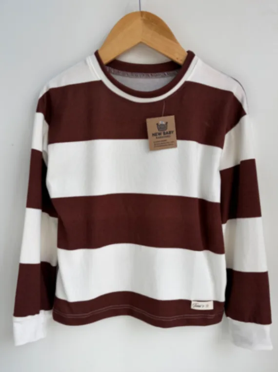 camiseta de niña rallada(SF)
