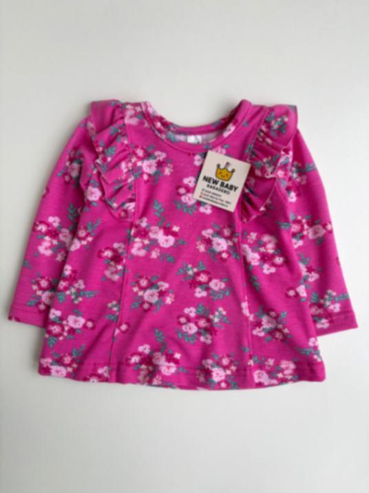Camiseta floreada