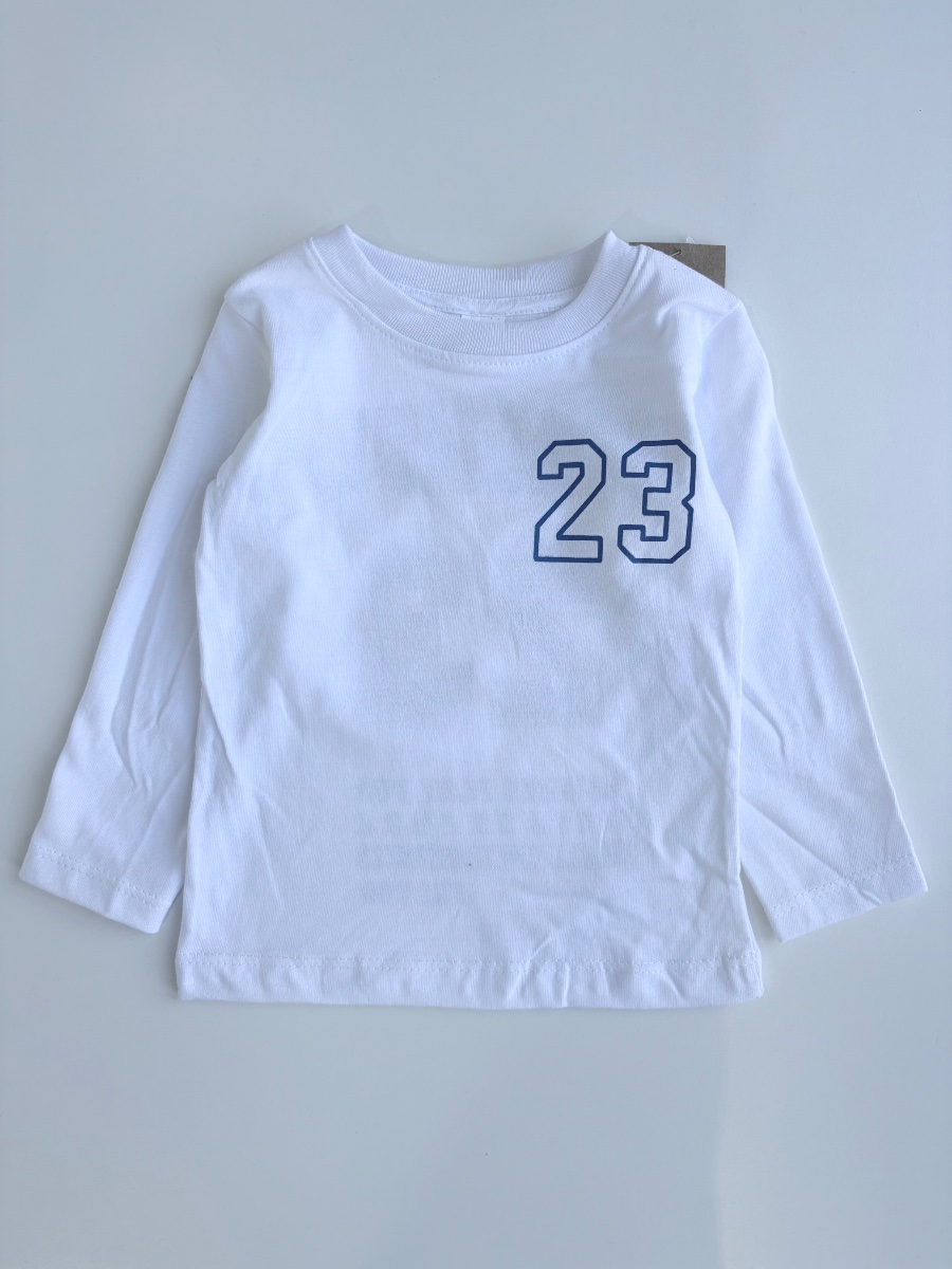 Camiseta N° 23 Blanca