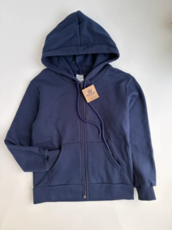 Campera azul escolar