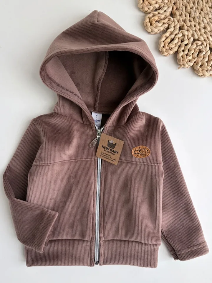 Campera corderoy chocolate