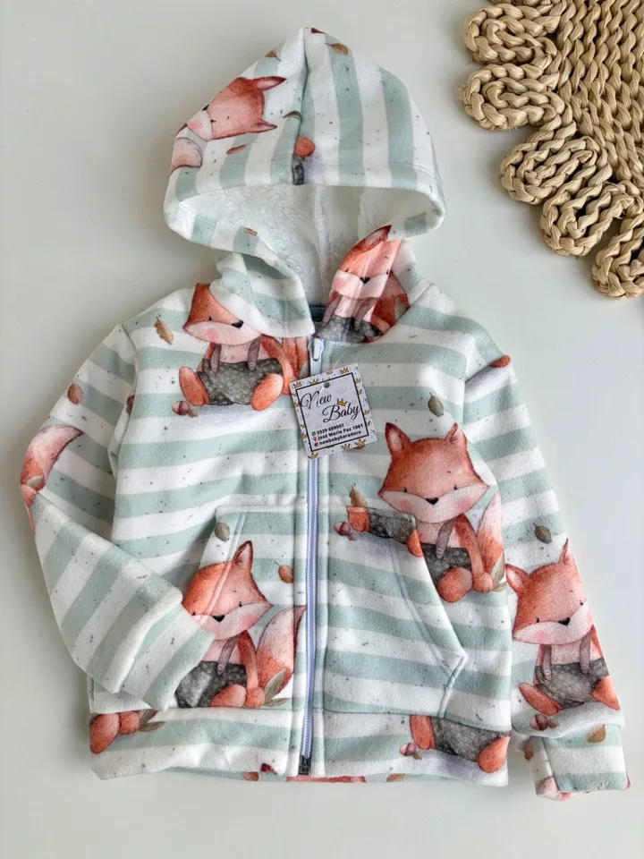 Campera polar zorritos