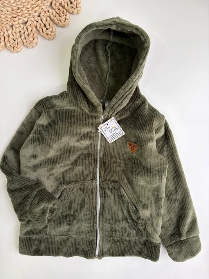 Campera verde doble faz