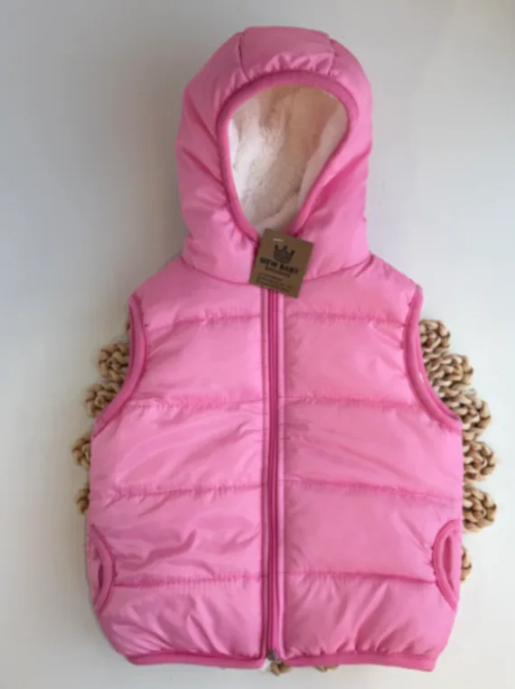 Chaleco rosa bebe inflable