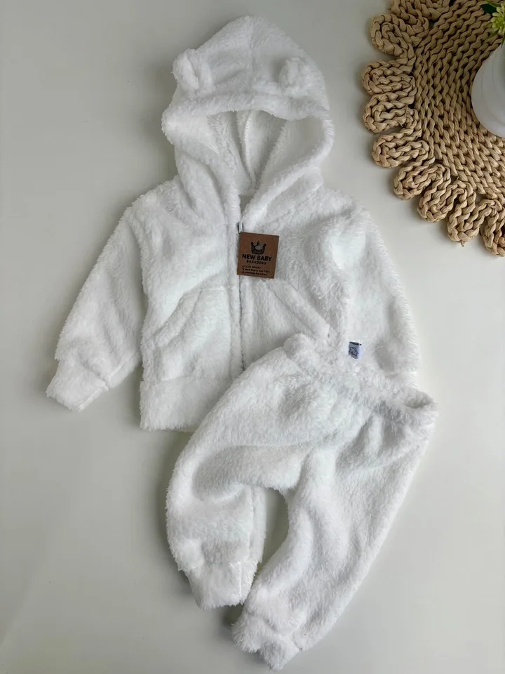 Conjunto corderito blanco