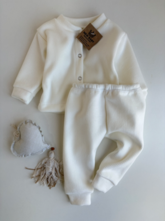 Conjunto de plush natural