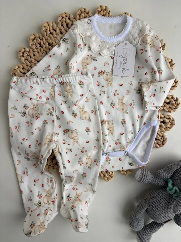 Conjunto plush body y ranita