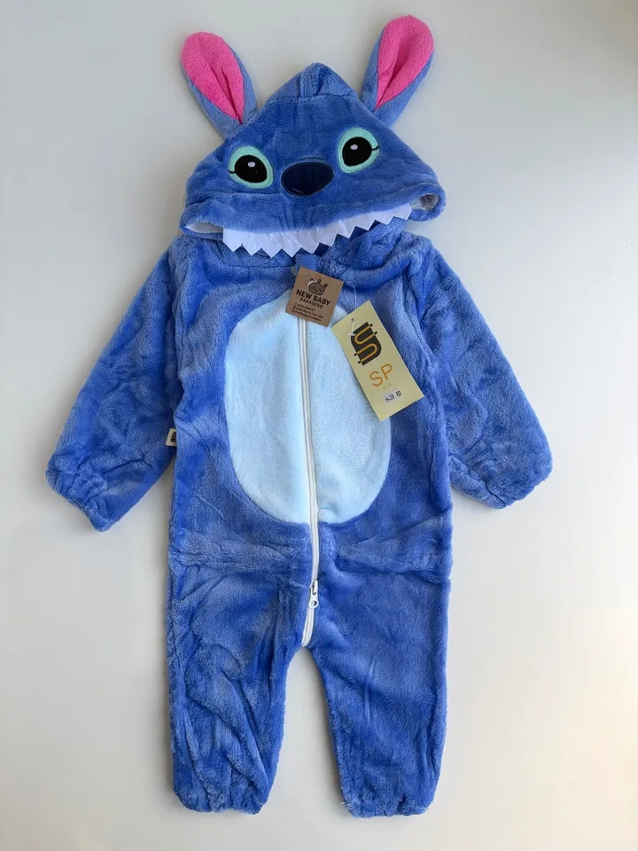 Enterito stitch azul