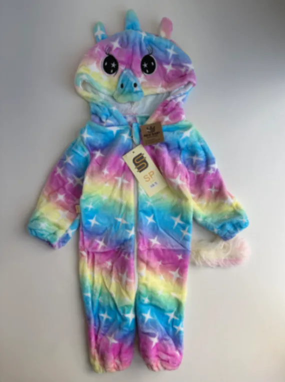 Enterito unicornio/multi colores