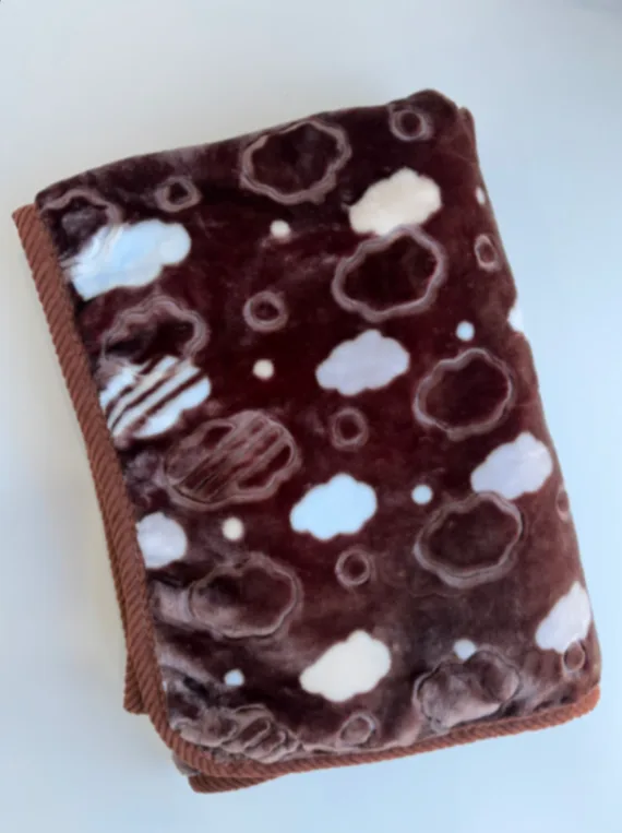 Frazada de cuna chocolate