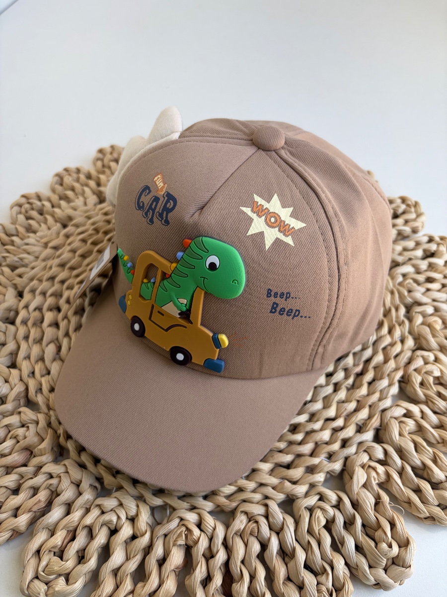 Gorra beige Dino Car