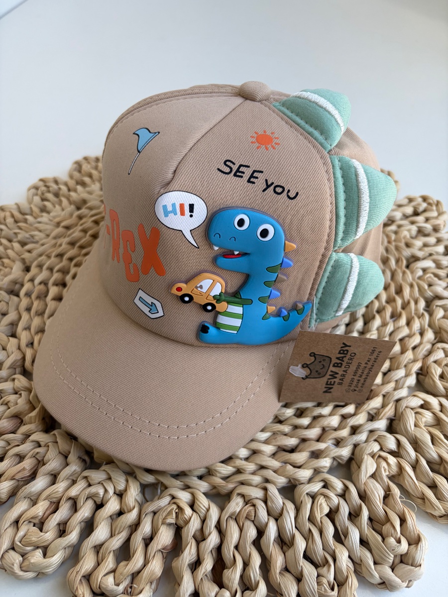 Gorra beige T-Rex