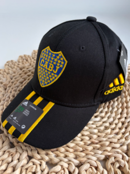 Gorra Boca negra logo amarillo