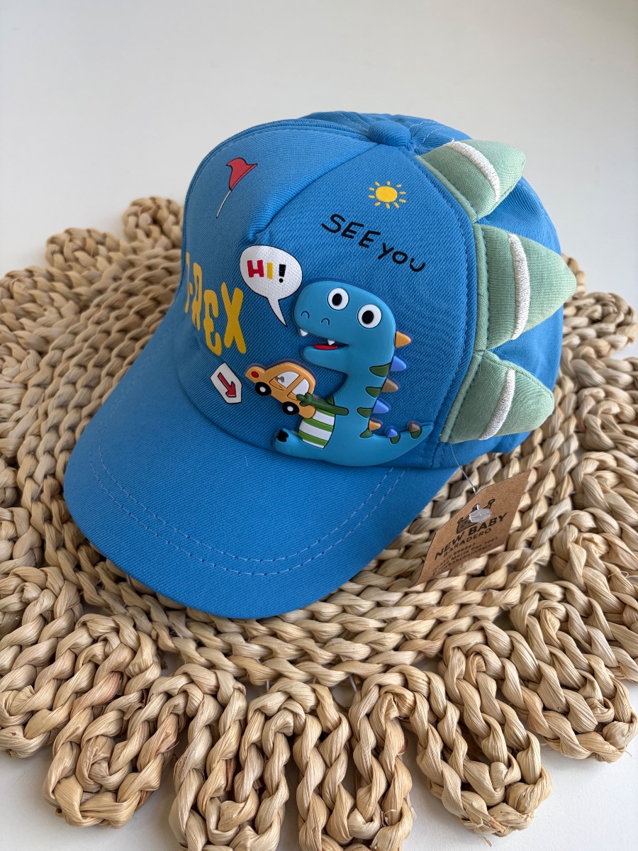 Gorra celeste T-Rex