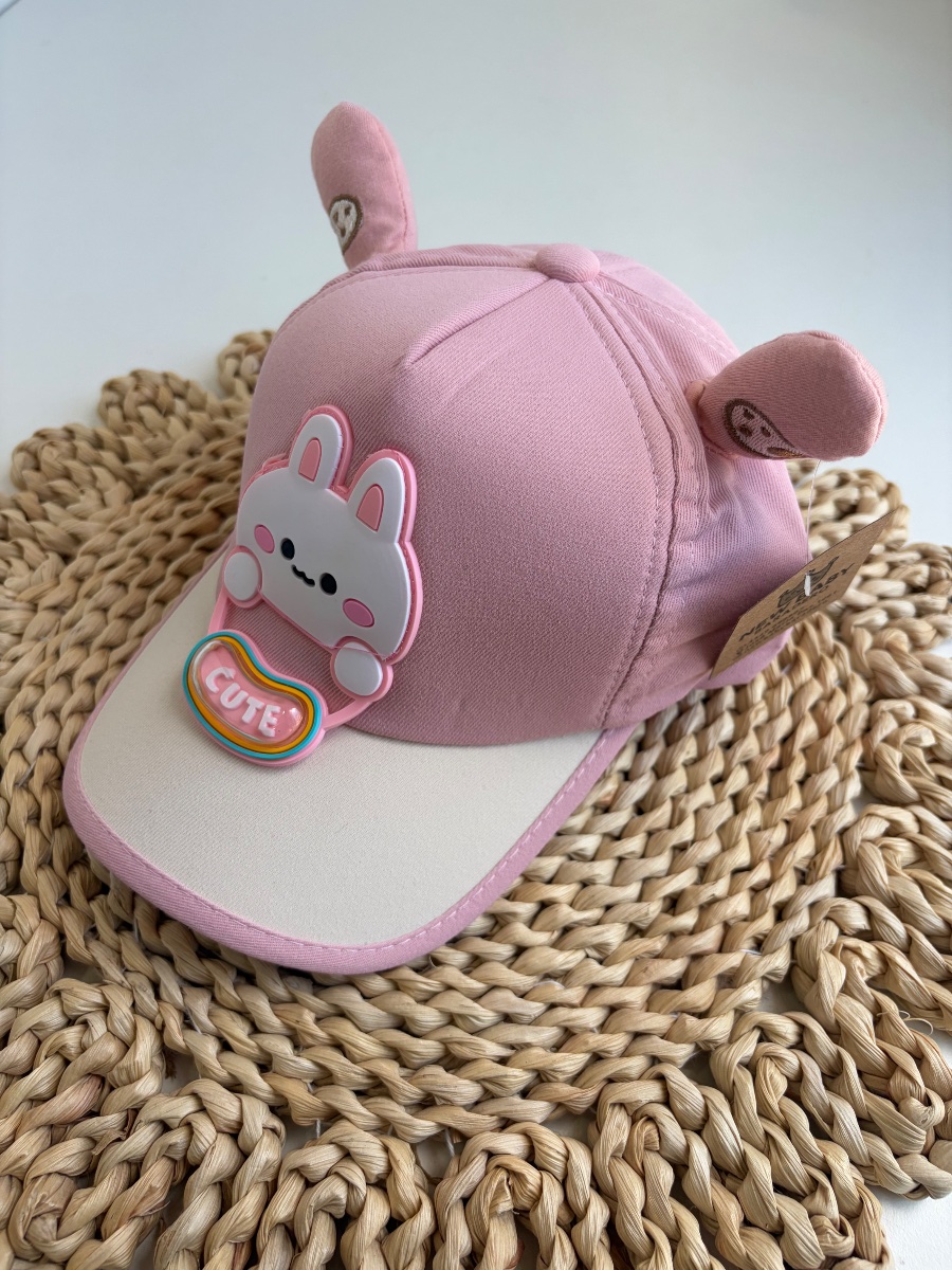 Gorra Conejita Rosa 