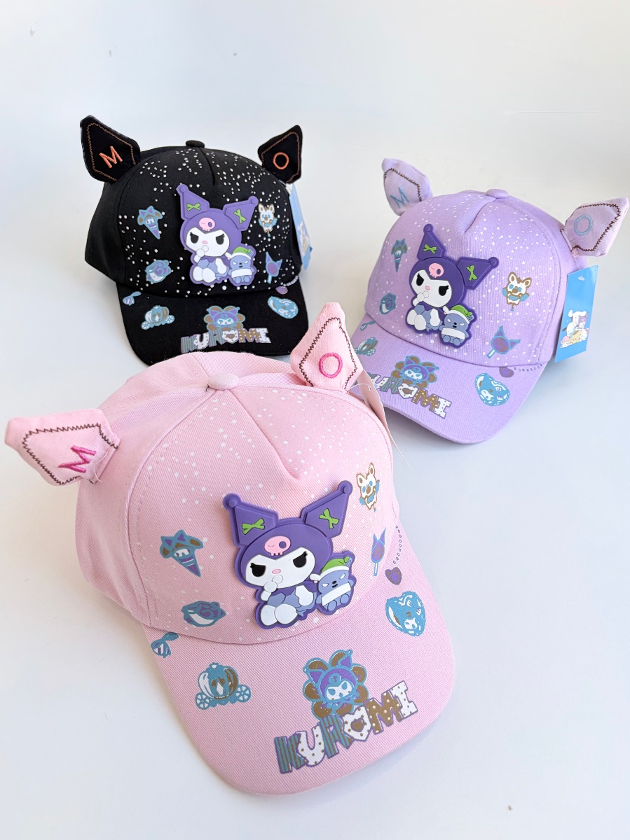 Gorra kuromi con orejitas