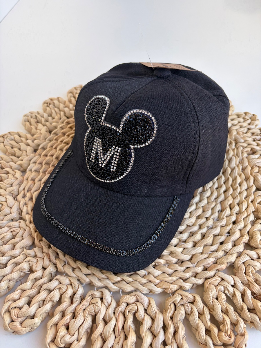 Gorra negra Mickey