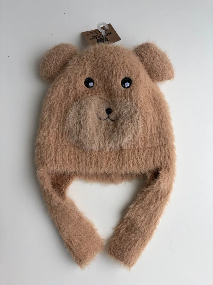 Gorrito peludito osito