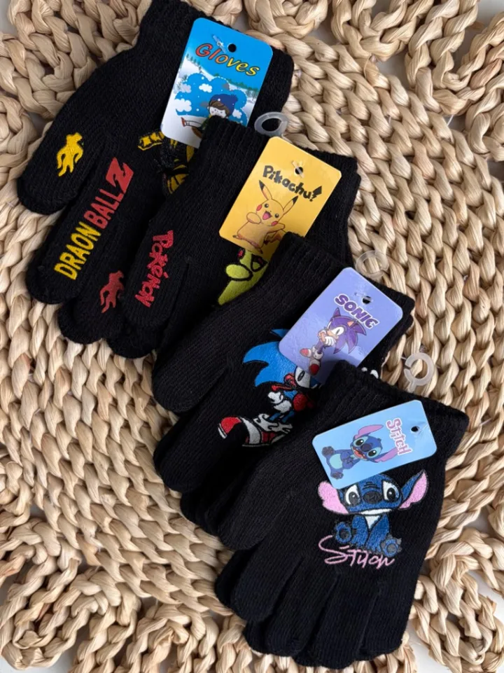 Guantes mágicos personajes infantil