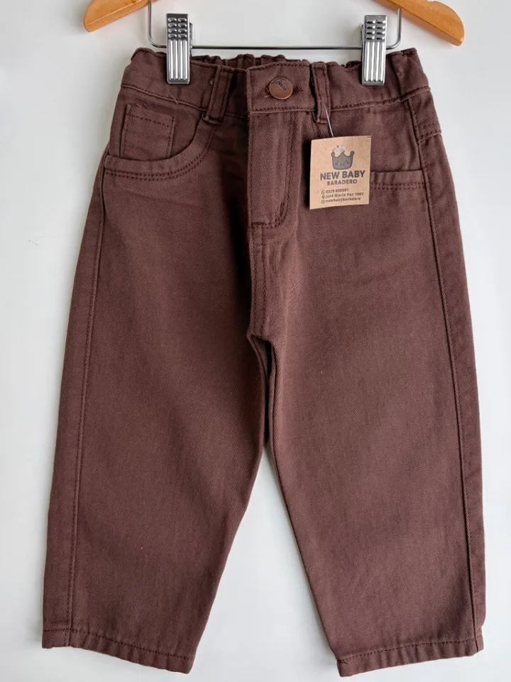 Jean chocolate baggy