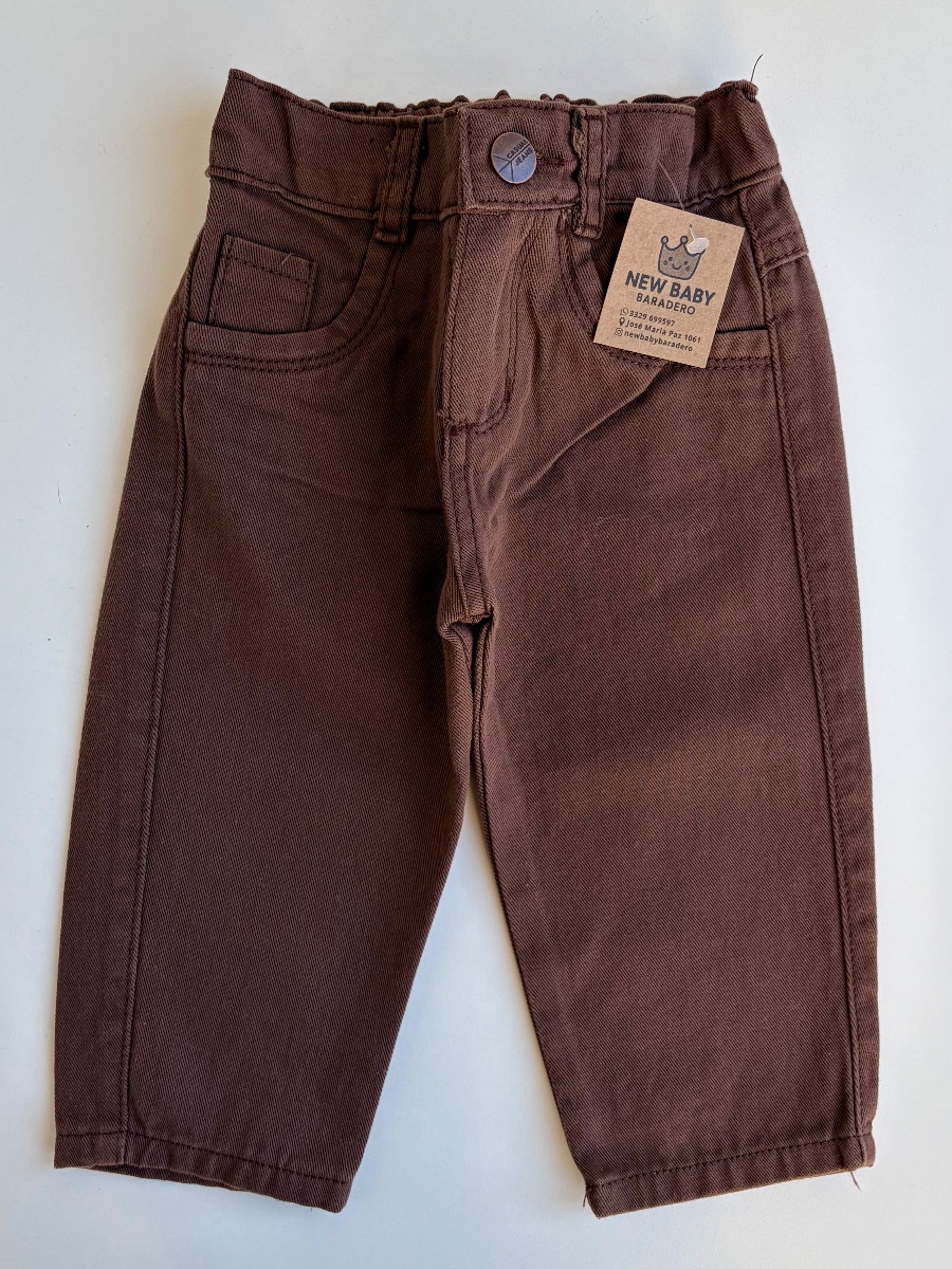 Jean chocolate baggy