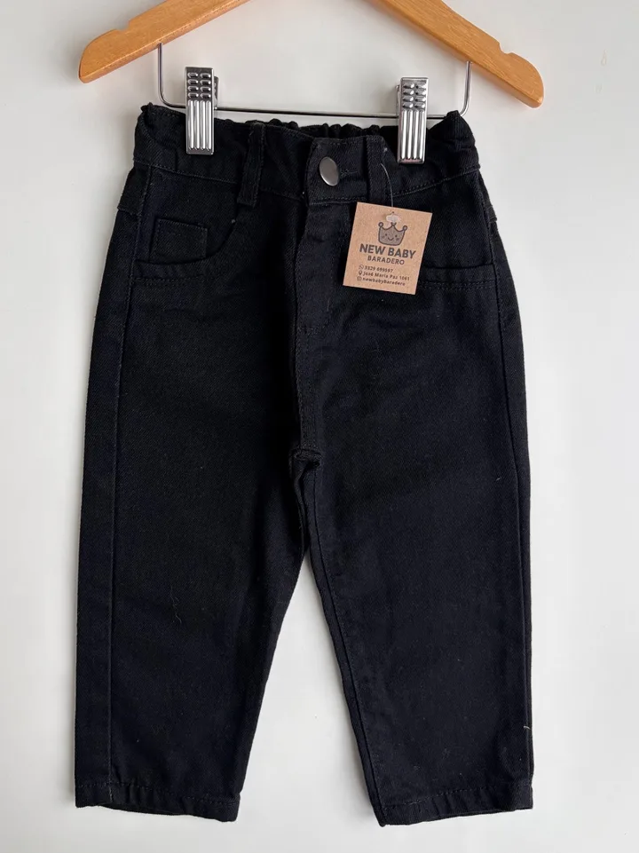 Jean negro baggy