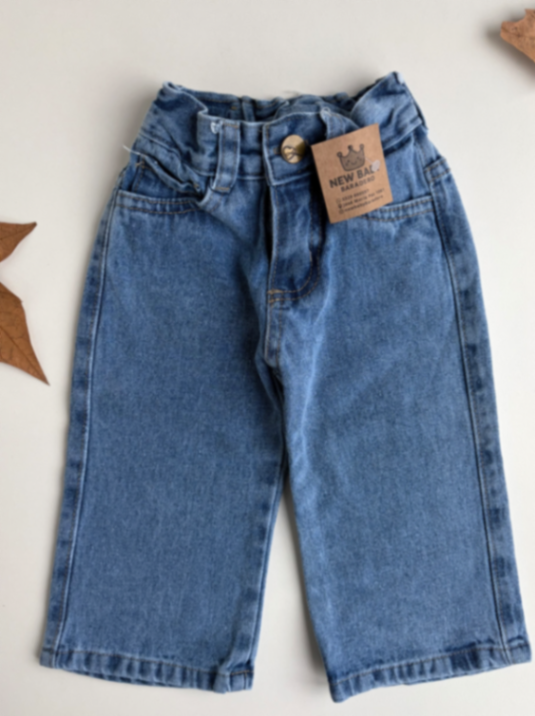 Jean wide leg celeste