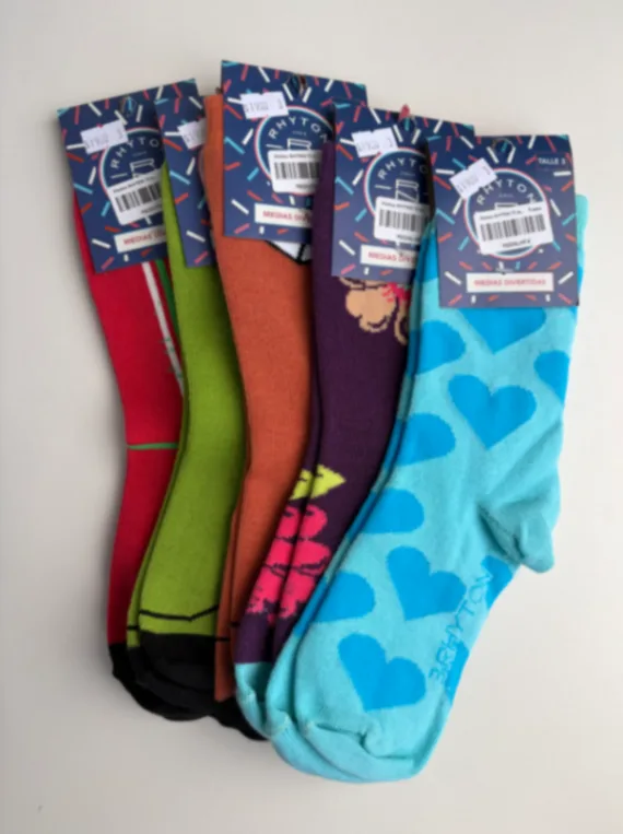 Medias RHYTON T3 estampada