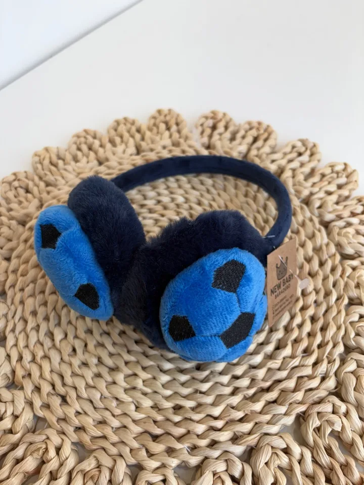 Orejeras pelota azul