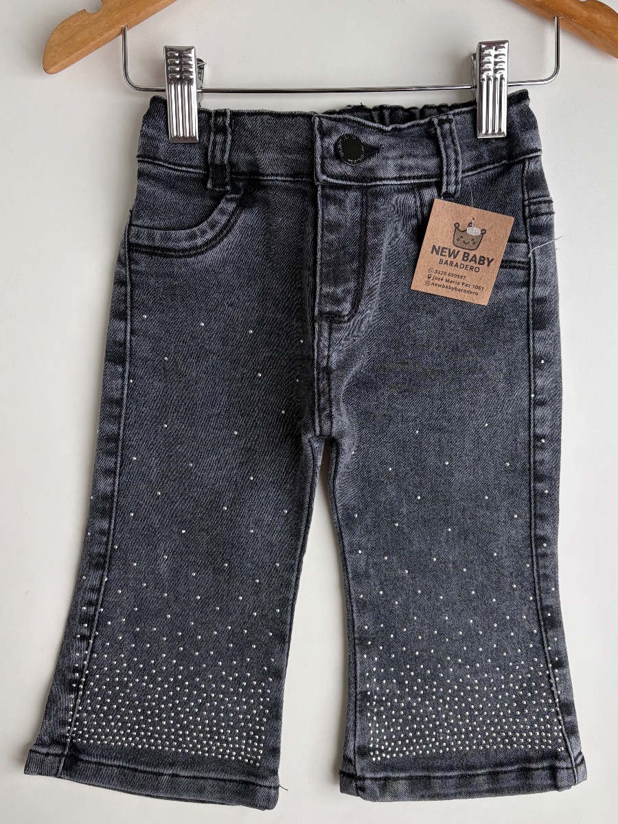 Oxford gris con brillitos