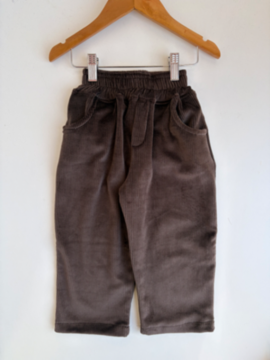 Pantalon abrigadito marrón