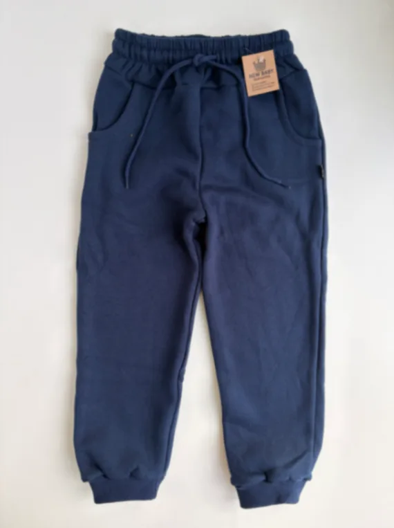 Pantalón babucha azul M.