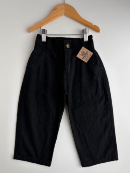 Pantalón gabardina negro