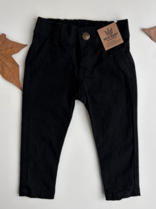 Pantalón jogger negro