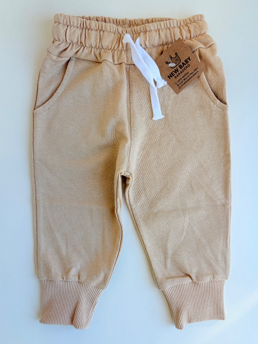 Pantalón rústico beige