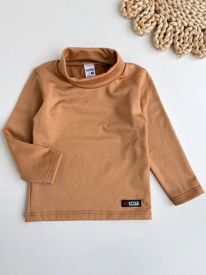 Polera termica camel