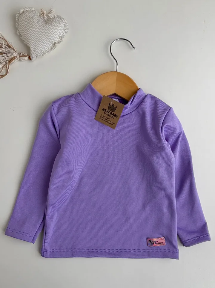 Polera termica lila