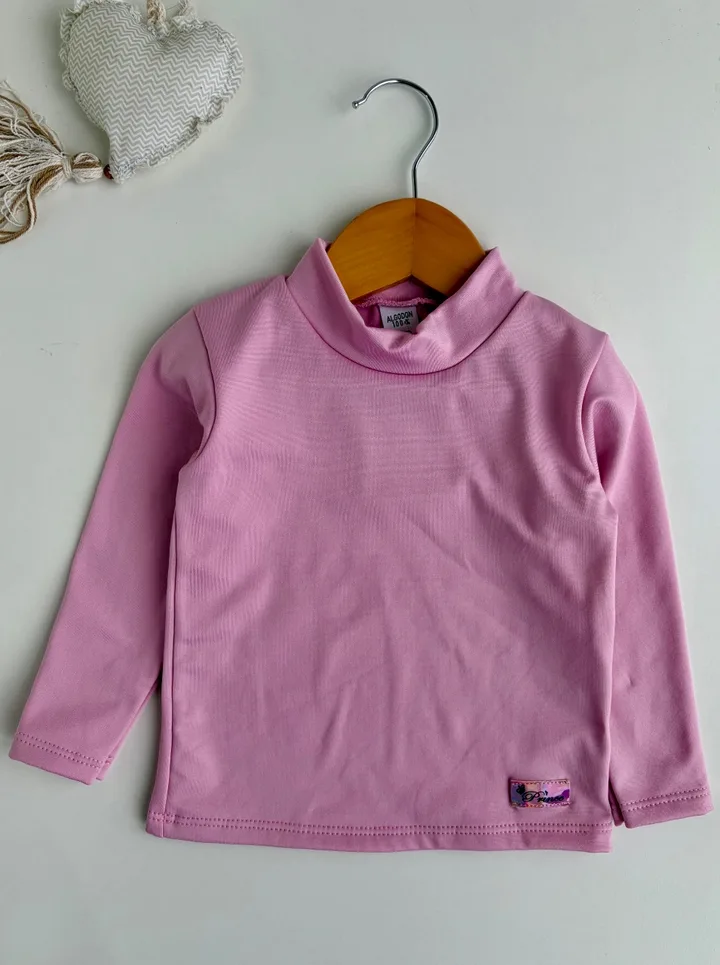 Polera termica rosa