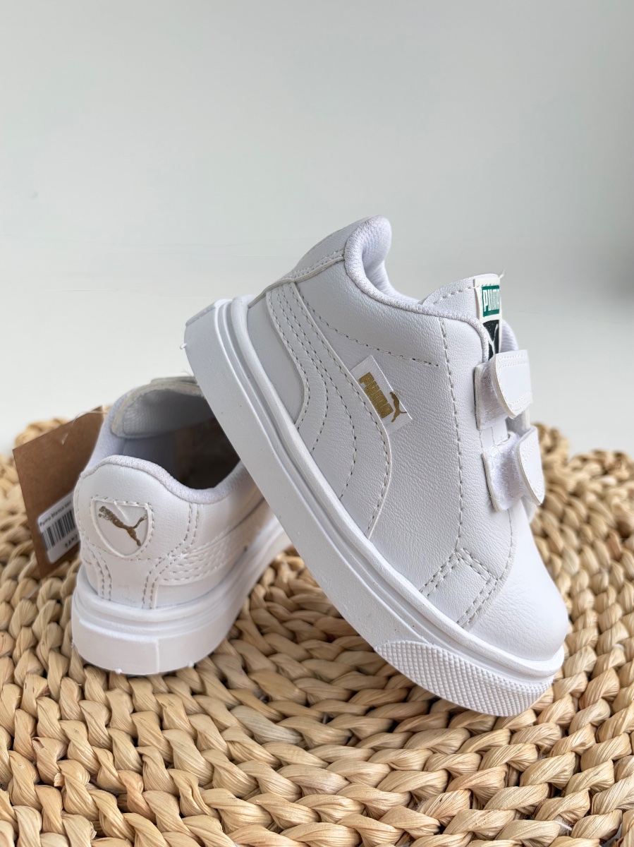 Puma blanca con abrojo
